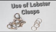 How to Use Lobster Claw Clasps | Dolphin Hook @morrowcraft