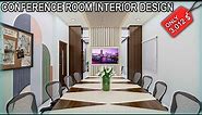 BEST OFFICE CONFERENCE ROOM INTERIOR DESIGN | CONFERENCE ROOM | SKETCHUP | ENSCAPE | WORK TIMELAPSE