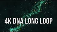 4K Rotating DNA 30 min Video Long Loop - Screensaver Live Wallpaper