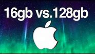 8gb vs. 16gb vs. 32gb vs. 64gb vs. 128gb iPhone iPad iPod storage, which to choose?