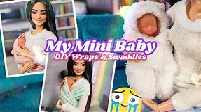 How To Make Baby Wraps And Bear Swaddle Blanket For My Mini Baby And More