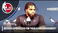 [FULL] Miles Bridges apologizes and says he is thankful for second chance with Hornets | NBA on ESPN