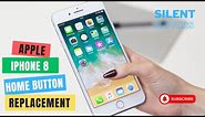 Apple Iphone 8 | Home button replacement (no fingerprint) | Repair video