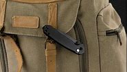 CJRB Folding Knife Pyrite (J1925) AR-RPM9 Blade and Stainless Steel Handle EDC Pocket Knife with Clip Blue