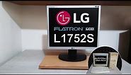 LG FLATRON L1752S SF 17inch VGA white TFT LCD Monitor - Small Review