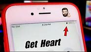 Get Heart 💖 from your iPhone || How to set Heart in your iPhone near battery