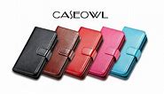 CASEOWL iPhone 8 / iPhone 7 Wallet Cases with Magnetic Detachable Slim Case with 9 Card Slots