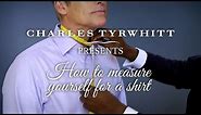 How to measure yourself for a shirt