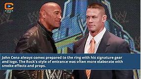 Dwayne Johnson Wwe Vs John Cena
