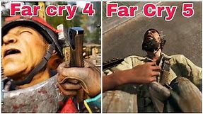 Far Cry 4 vs Far Cry 5 Stealth Gameplay (Liberating outposts)