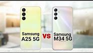 Samsung A25 5G vs Samsung M34 5G