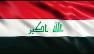 Iraq Flag Waving | Iraqis Flag Waving | Iraq Flag Screen