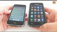 Samsung I9000 Galaxy S versus iPhone 3GS