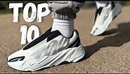 Top 10 BEST YEEZY Sneakers 2022