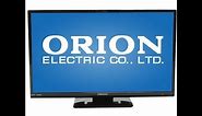 Orion 24" LED LCD HDTV SLED2468W Unboxing