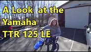 Take a Look at a Yamaha TTR 125 LE Motorcycle