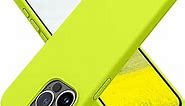 OTOFLY Compatible with iPhone 15 Pro Max Case, Silicone Shockproof Slim Thin Phone Case for iPhone 15 Pro Max (6.7 inch), (Fluorescent Green)