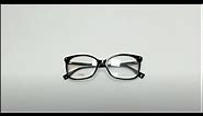 Fendi Eyeglasses Model- FF0414 Color-807 Black/Gold Logo
