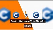 C vs C++ | Best difference between C and C++ you Should Know