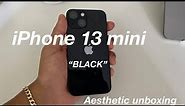iphone 13 mini unboxing black