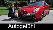 Alfa Romeo Giulietta Quadrifoglio Verde QV 240 hp FULL REVIEW test driven - Autogefühl