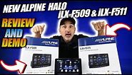 Alpine iLX-F509 & iLX-F511 Halo Multimedia Car Audio Headunits w/ Wireless CarPlay & Andriod Auto
