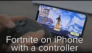 How to play Fortnite on iPhone with a controller