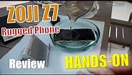 ZOJI Z7 Rugged Smartphone | Review | Waterproof Test - Hands-on (deutsch)