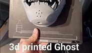 3d printed Ghost mask - Ghost of Tsushima