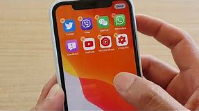 iPhone 11 Pro: How to Move / Rearrange App's Icon on Home Screen