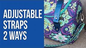 How to Make an Adjustable Strap 2 Different Ways
