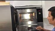 Bosch Built-in Microwave oven Demo