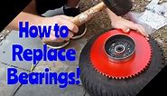 How To Replace Go Kart Bearings!