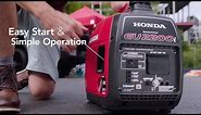 Honda EU Super Quiet Inverter Series Generators