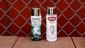 Krylon vs Rustoleum Mirror Spray Paint Comparison