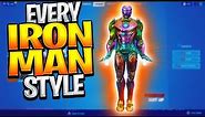 HOLOGRAPHIC TONY STARK + IRON MAN STYLE (Every Iron Man Style Review)