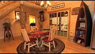 White Cedar Log Homes and Mini Cabins by Landmark Home and Land Co.