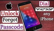 FREE.!! Unlock iPhone Forgot Passcode✔️Unlock iPhone Passcode 1000% Working any iPhone