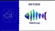 How to Create a fish logo design | Adobe Illustrator