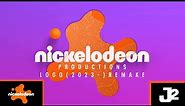 Nickelodeon Productions Logo (2023-) Remake