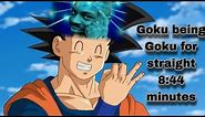 Goku being Goku for straight 08:44 minutes l galaxy brain IQ meme 😂