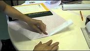 How to Cover books with Contact paper