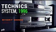 Stereo System with Technics Components, 1996
