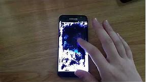 Samsung S7 purple screen