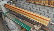 Woodturning - The Striped Baseball Bat