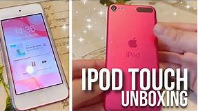 Unboxing iPod 7th generation pink 32GB in 2024 | Setup + Camera Test