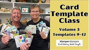 Creative Card Making Ideas | Card Template Class Vol. 3