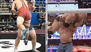 High school wrestler goes all 'John Cena' on his opponent