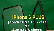 IPHONE 6 PLUS Supcase Unicorn Beetle VS Jetech bumper case