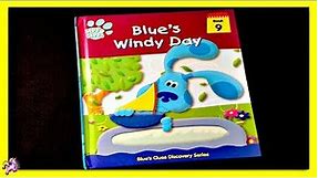 BLUE'S CLUES "BLUE'S WINDY DAY" - Read Aloud - Storybook for kids, children